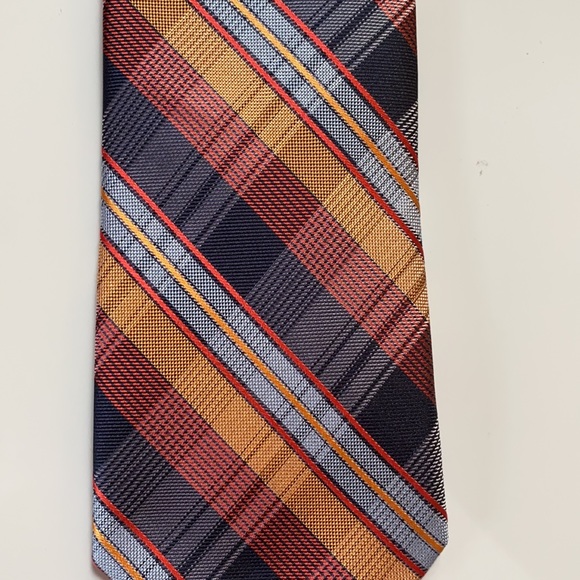 Michael Kors Multi Pop Plaid Tie - Picture 3 of 6